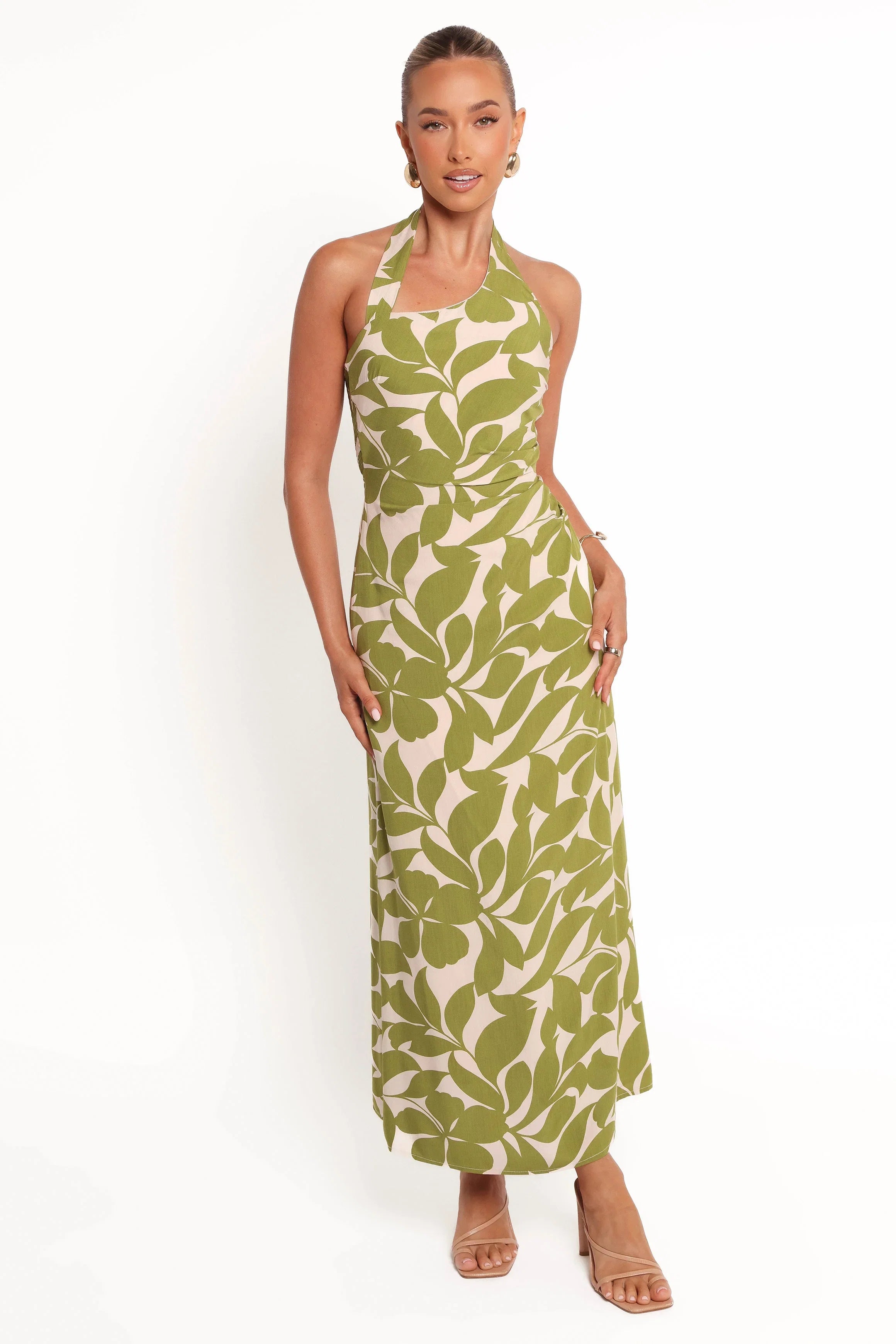Alexis Maxi Dress Green Floral