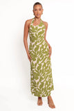 Alexis Maxi Dress Green Floral