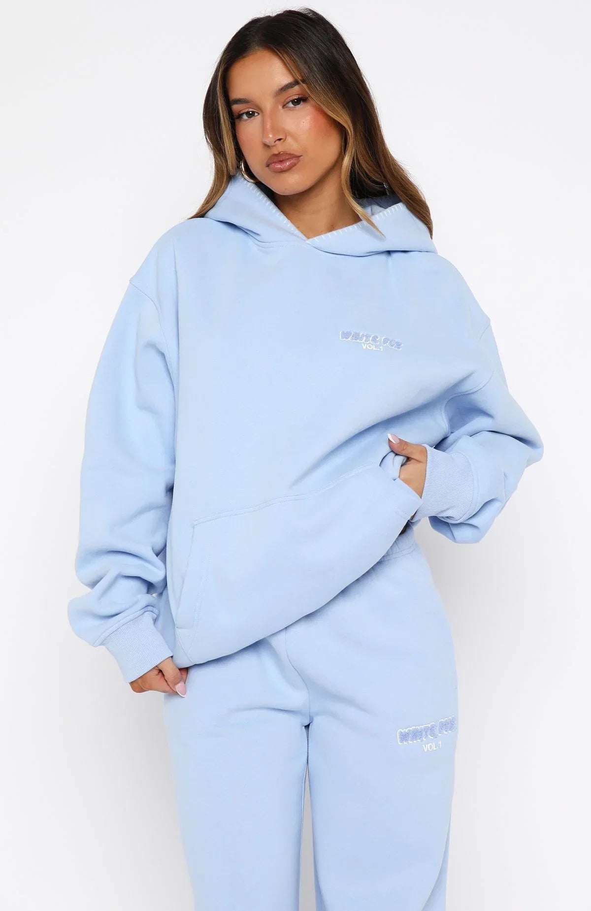 Vol 1 Oversized Hoodie Blue