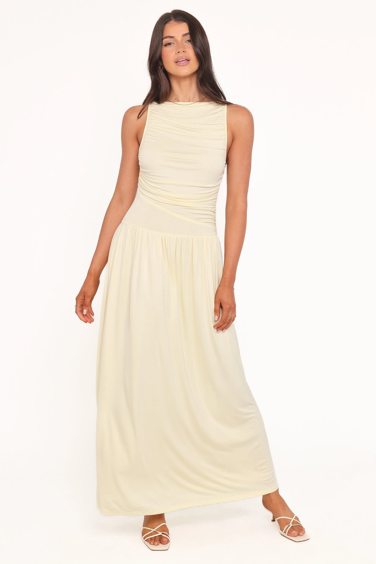Shirley Maxi Dress Butter Yellow
