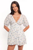 Ashio Romper Blue Floral