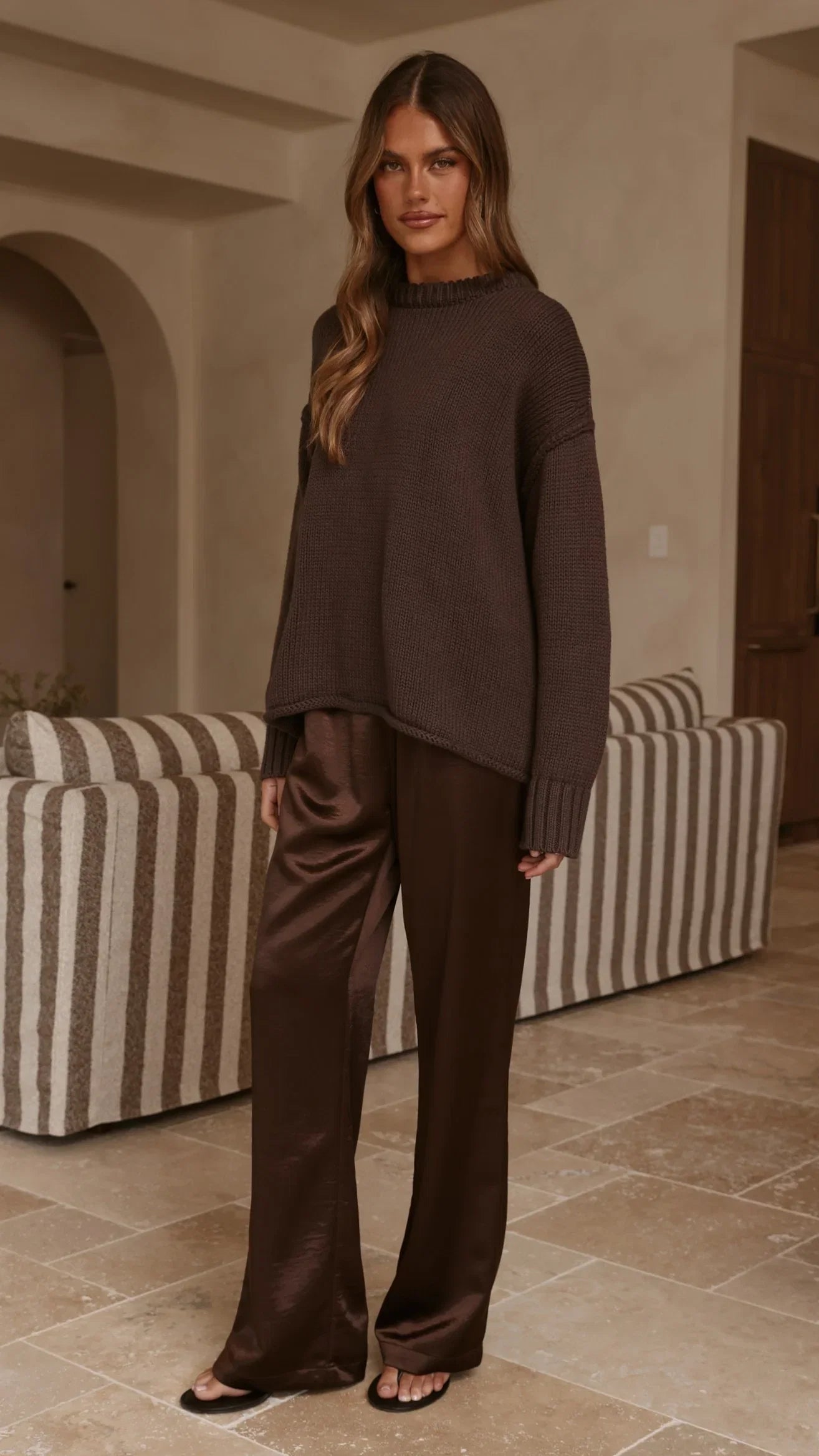 Jase Knit Chocolate