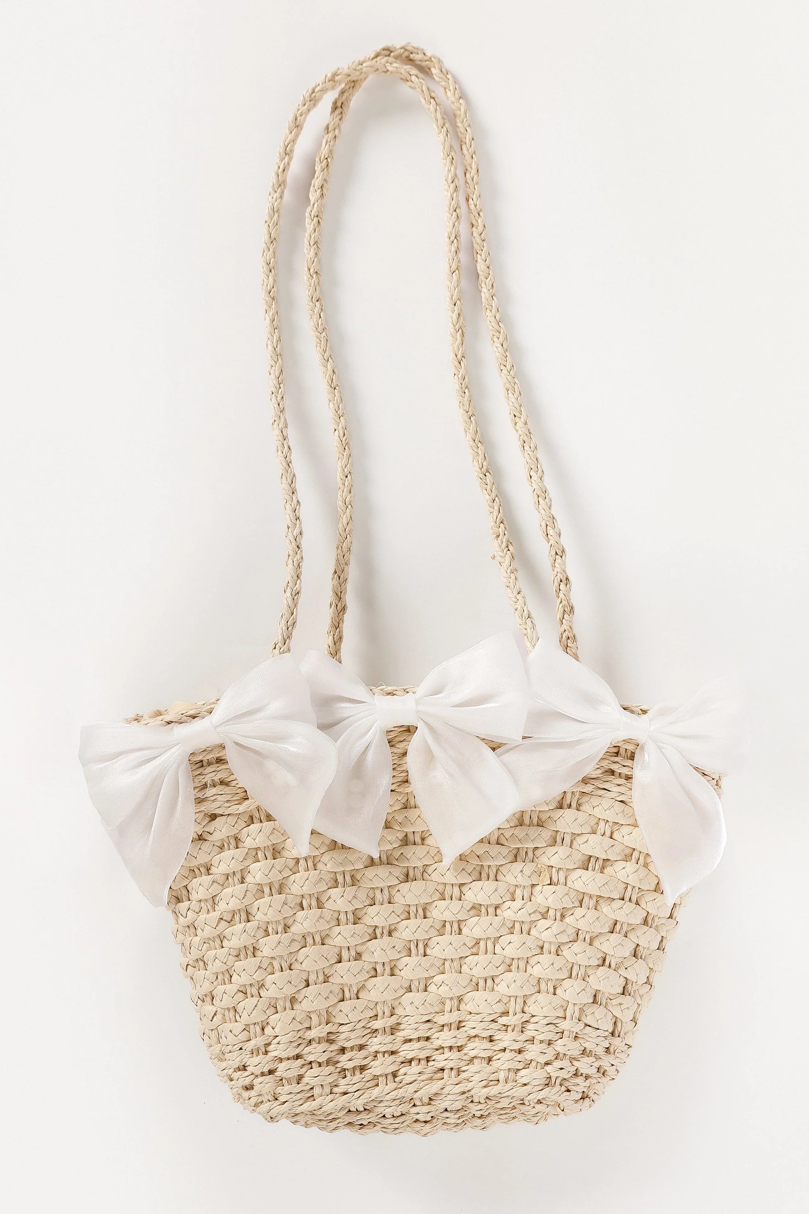 Ashy Bow Bag Neutral