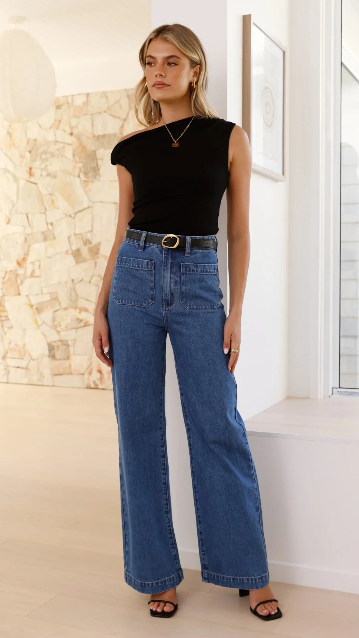 Rollas Sailor Jean Long Ashley Blue
