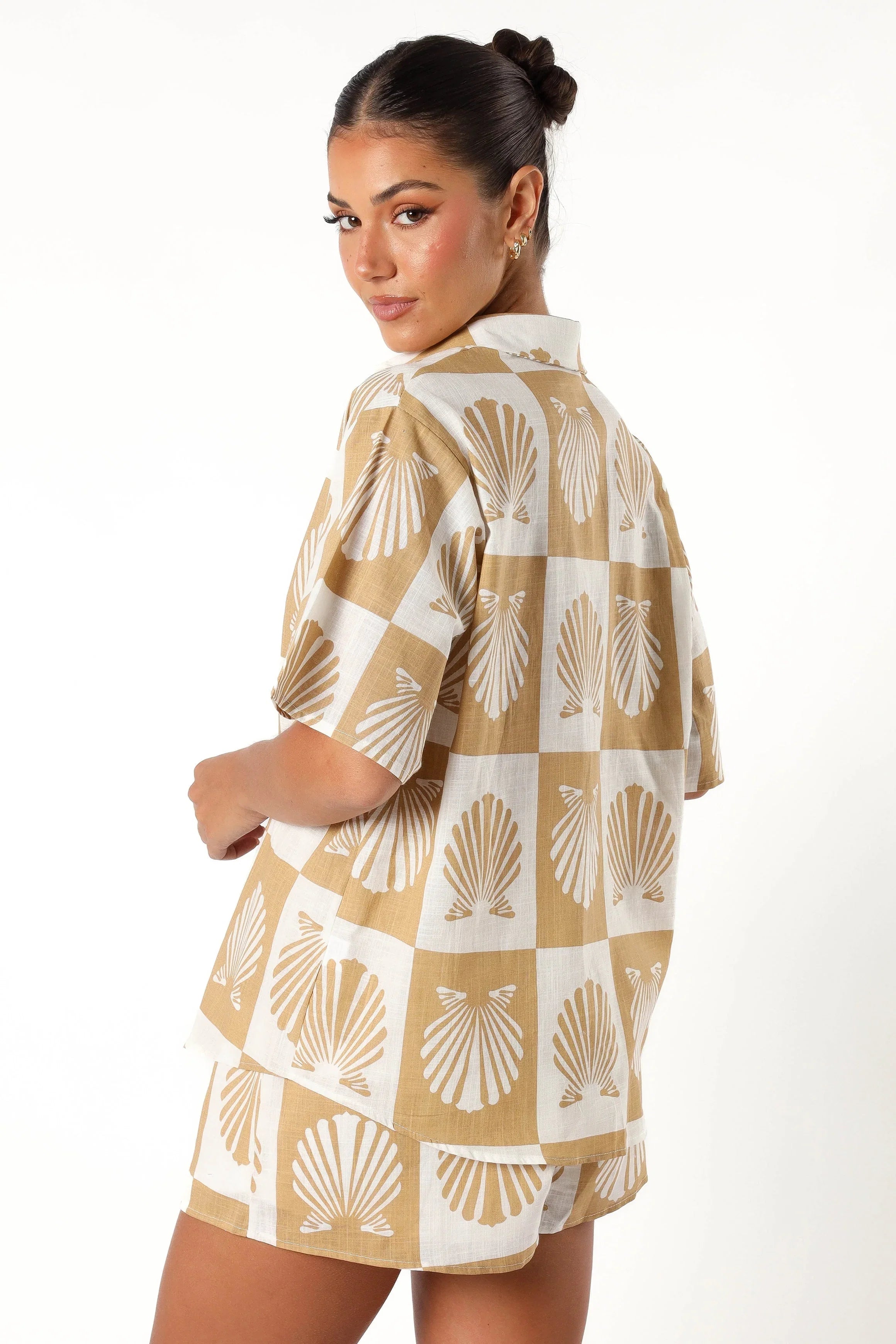 Harvey Short Set Tan