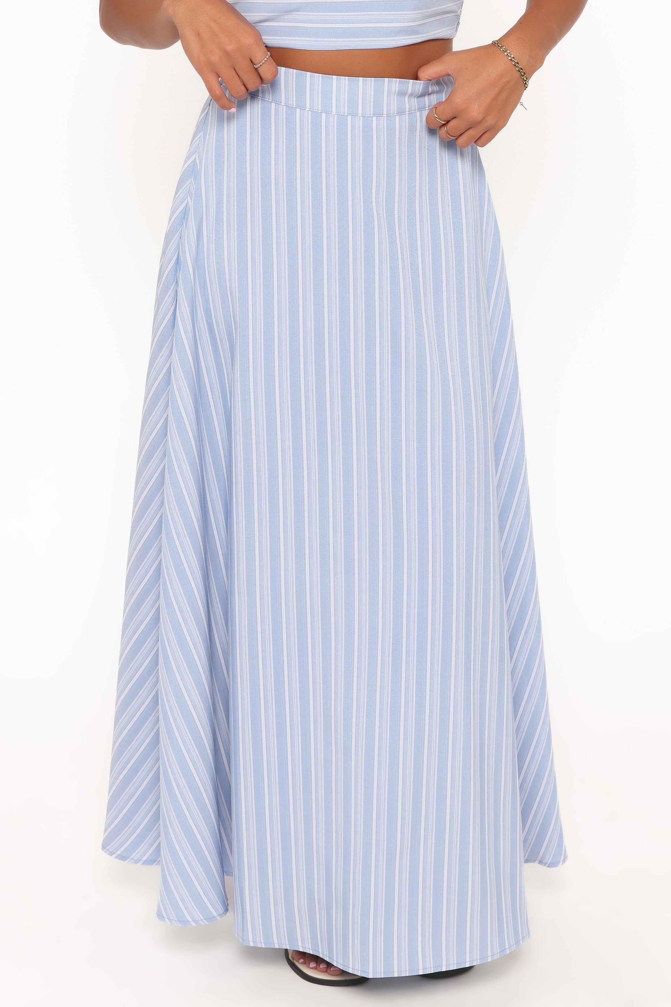 Serafina Two Piece Set Blue Stripe
