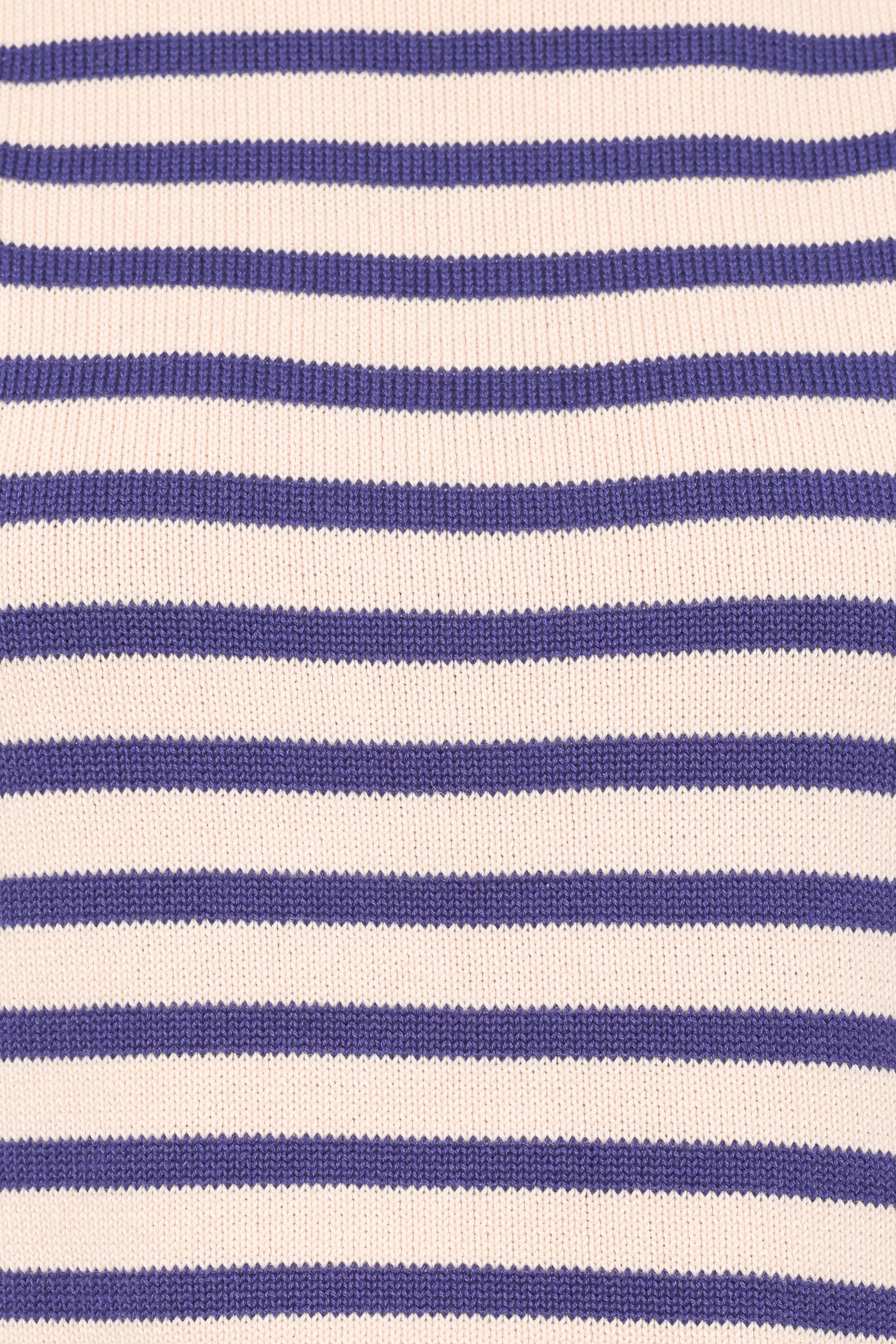 Ilona Knit Set Cream Navy Stripe