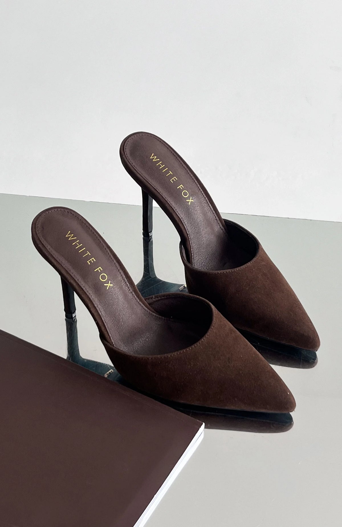 Cyrilla Mules Chocolate