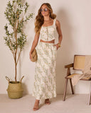 Sweet Surrender Floral Maxi Skirt