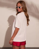 Lobster Lover Graphic Cotton Short Sleeve Tee