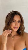 Sinclair Headpiece Gold Pearl