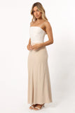 Nelle Midi Skirt Oatmeal