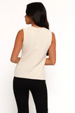 Blair Knit Vest White