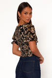 Lucie Top Midnight Taupe