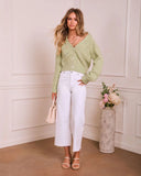 Delicate Glow Knit Embroidered Floral Cardigan