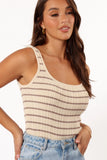 Milla Knit Top Cream Mocha