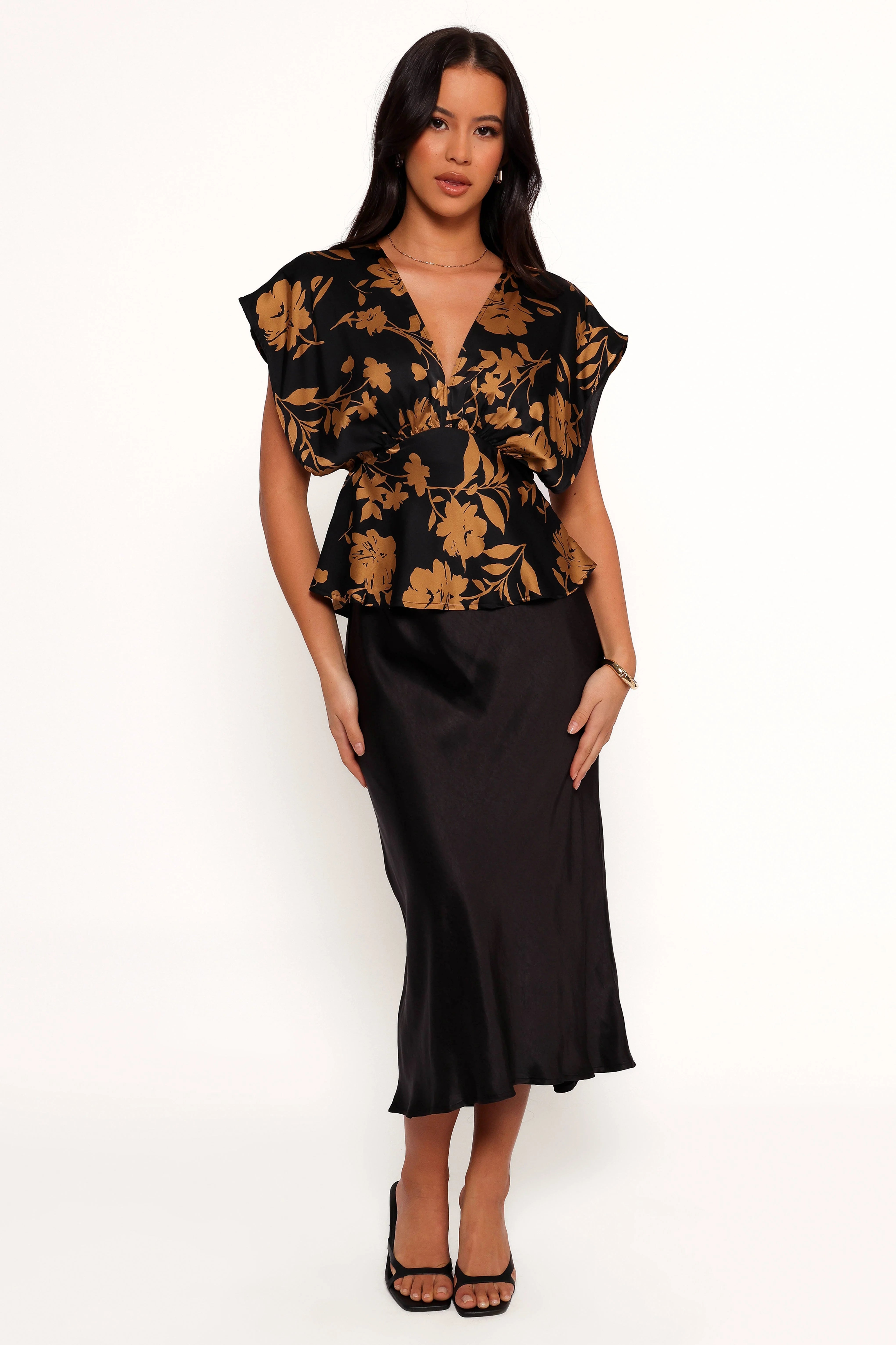 Ricki Top Black Gold