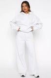 Vol 1 Wide Leg Sweatpants Grey Marle