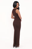 Adeline Two Piece Set Chocolate
