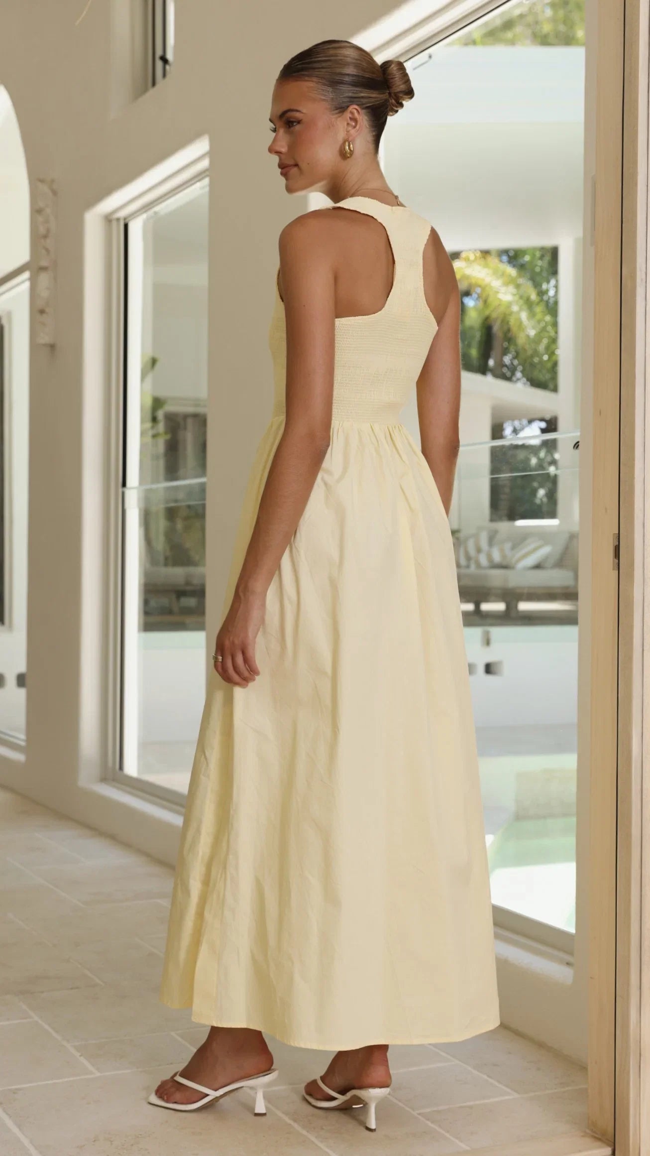 Amira Maxi Dress Yellow
