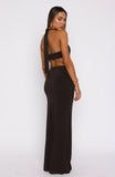 Havent Met You Maxi Dress Chocolate
