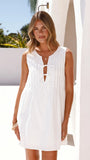 Sahara Mini Dress White