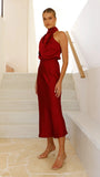 Esther Maxi Dress Wine