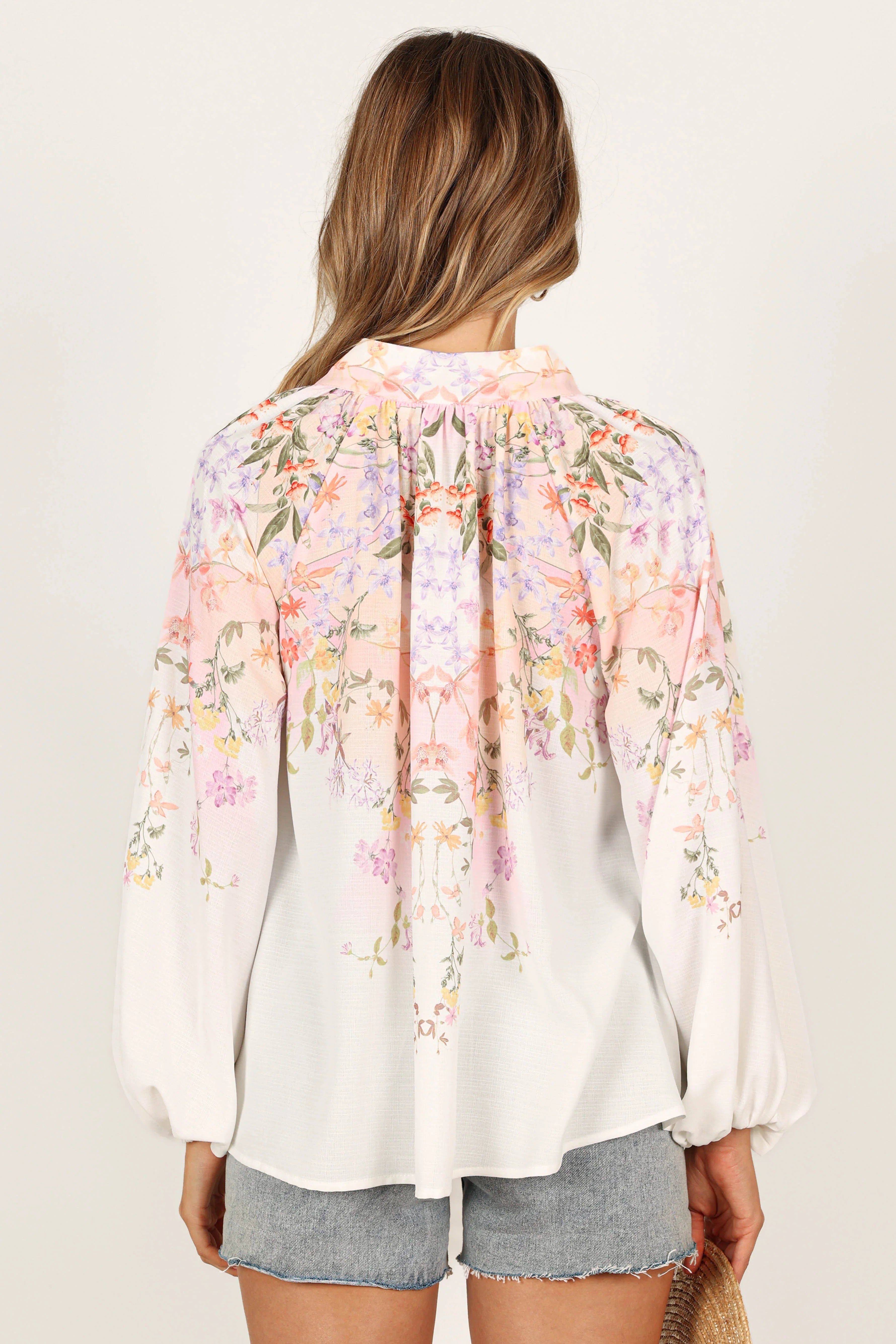 Tiarna Shirt White Floral