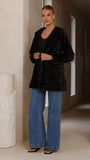 Tully Longline Jacket Black