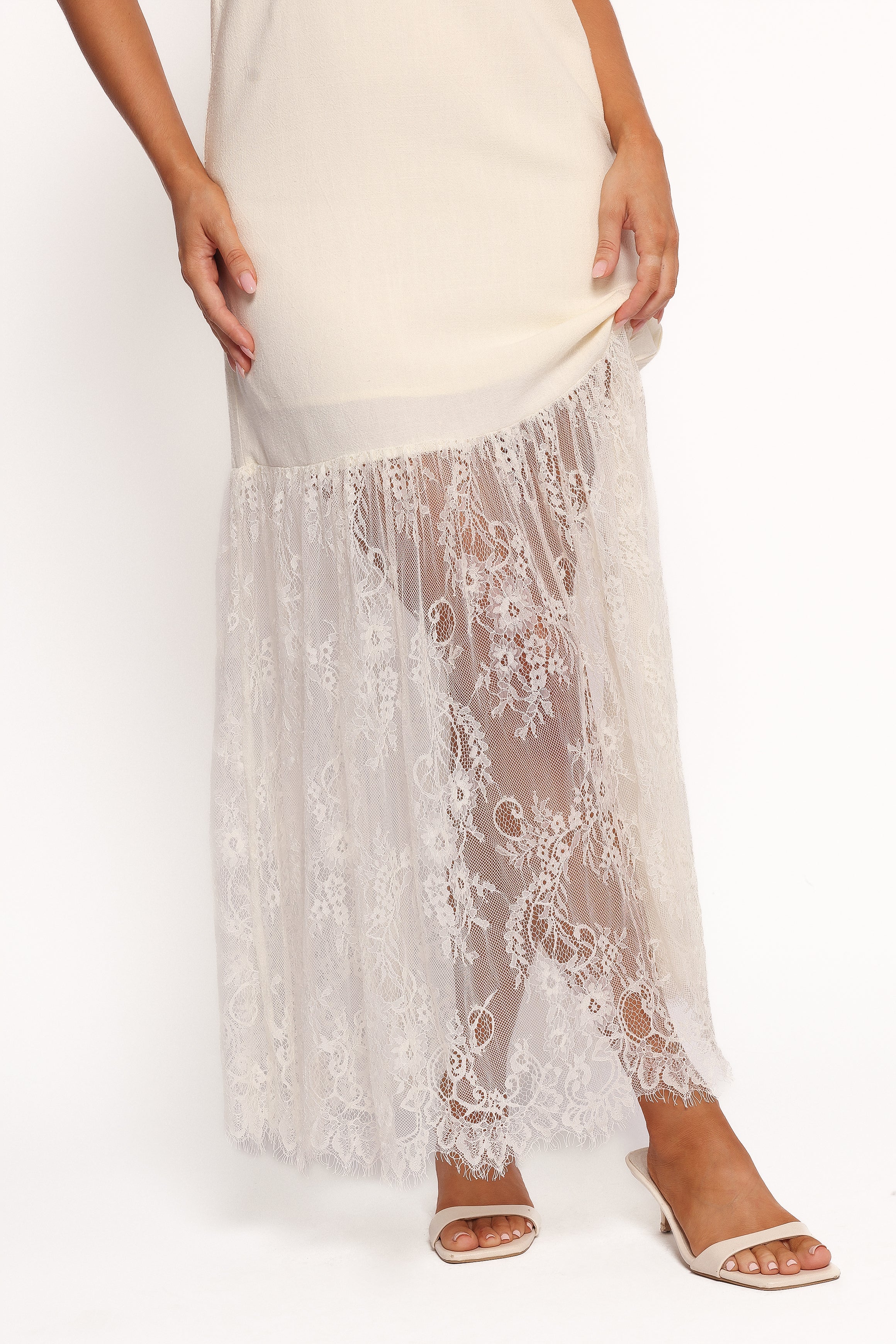 Grant Midi Dress Cream