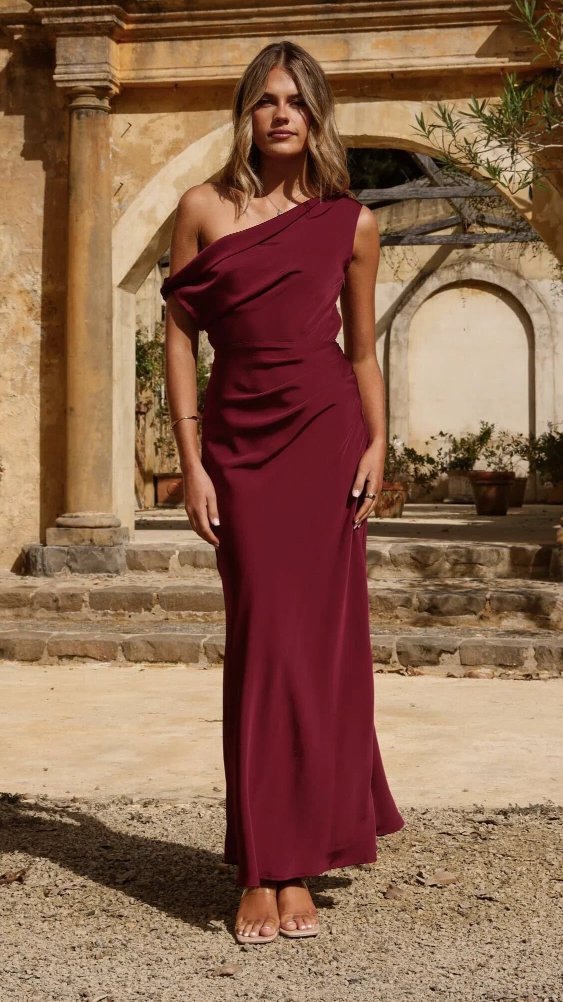 Gigi Maxi Dress Wine