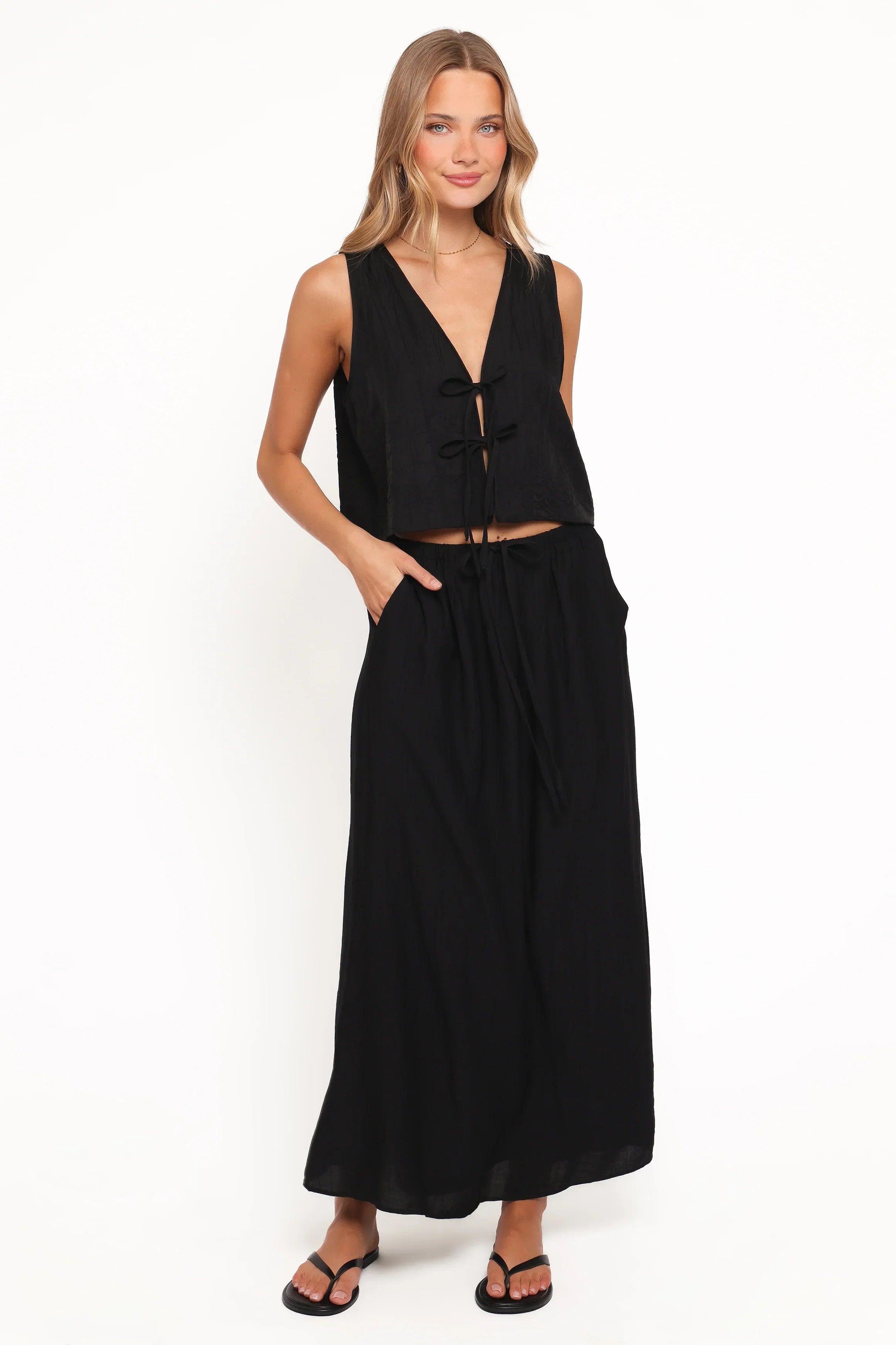 Captie Skirt Set Black