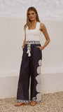 Tessa Wide Leg Pants Black
