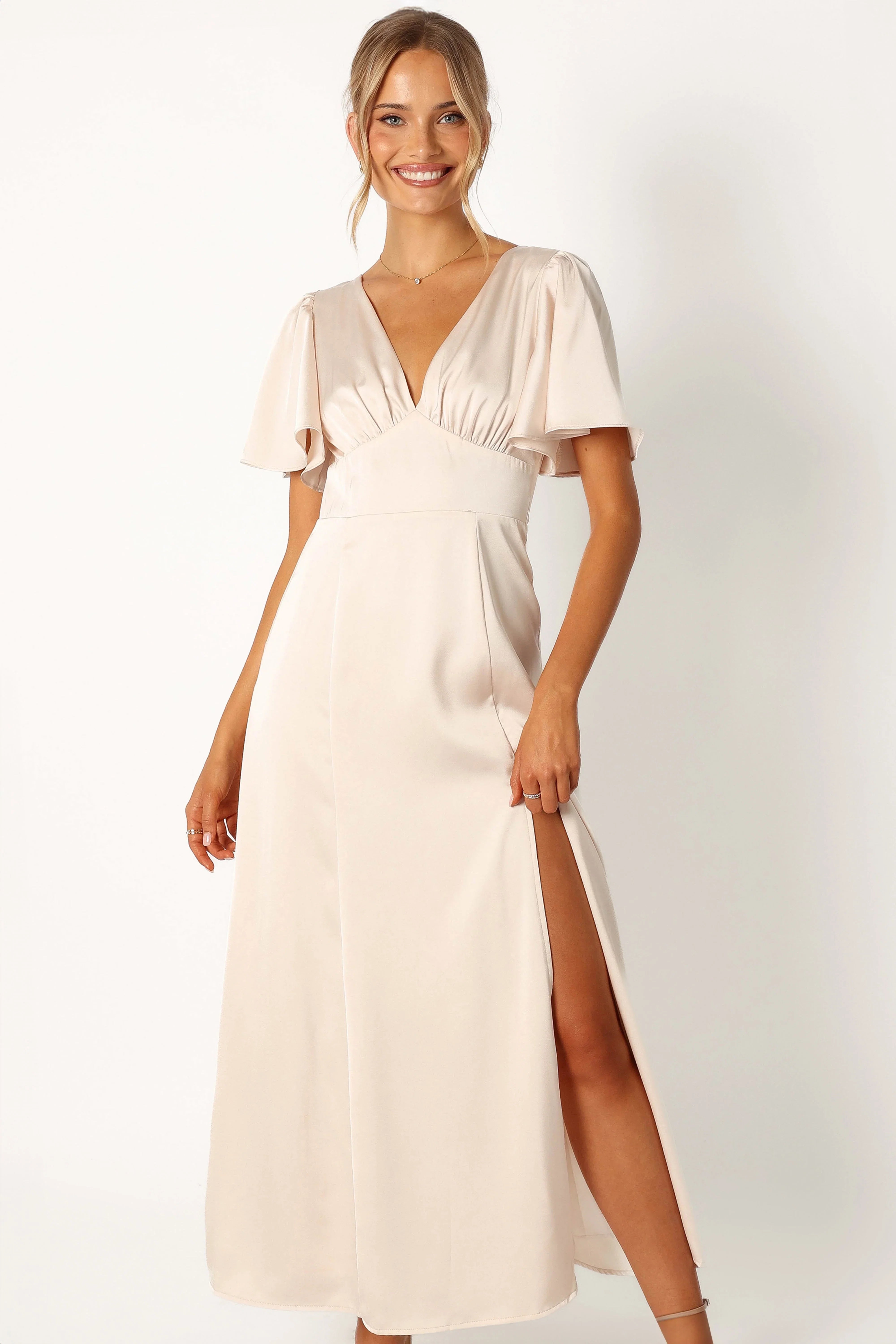 Casper Maxi Dress Pearl