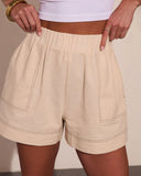 Chic Atelier Linen High Rise Shorts
