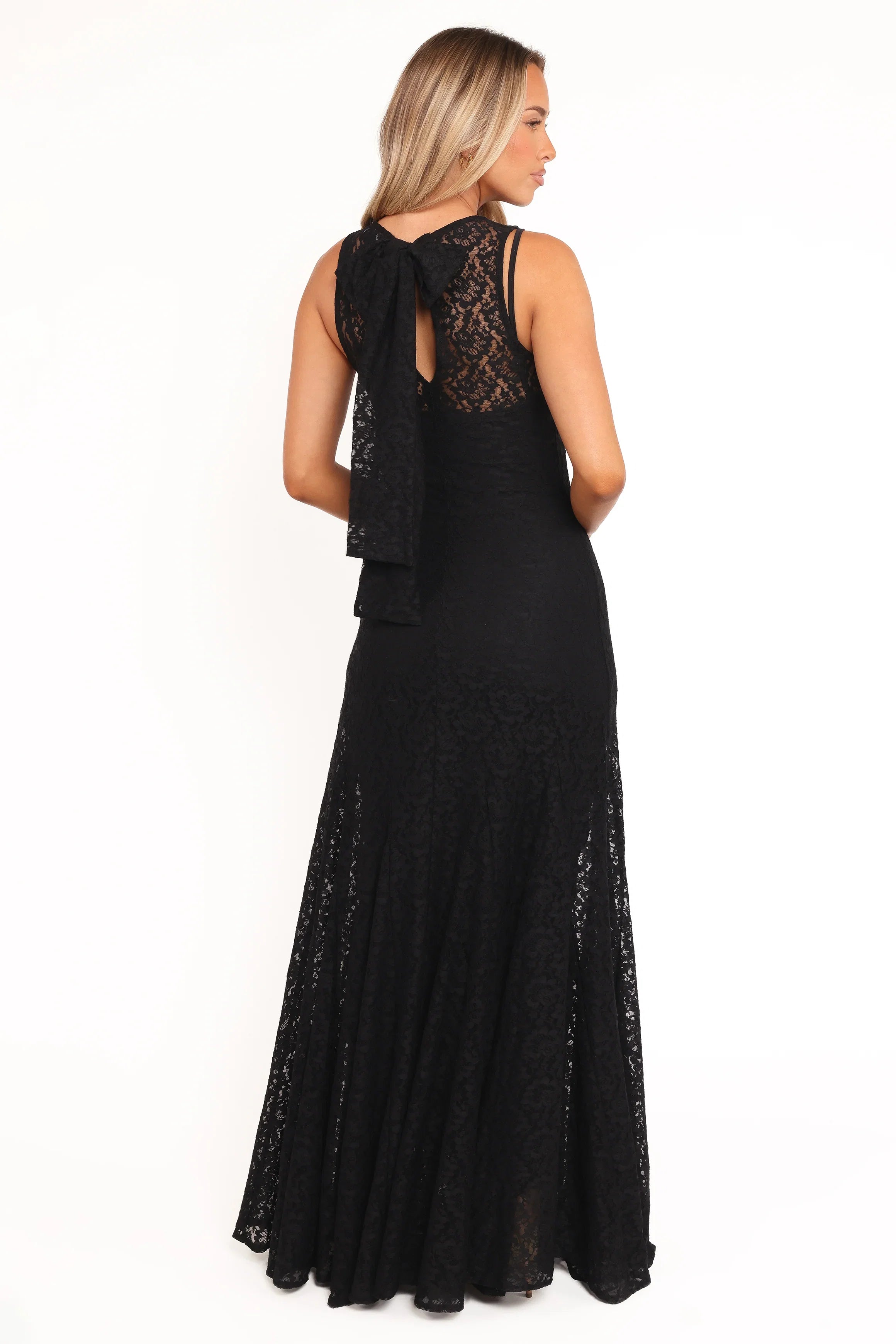 Keani Maxi Dress Black Lace