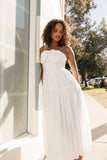 Maeve Midi Bow Dress Ivory