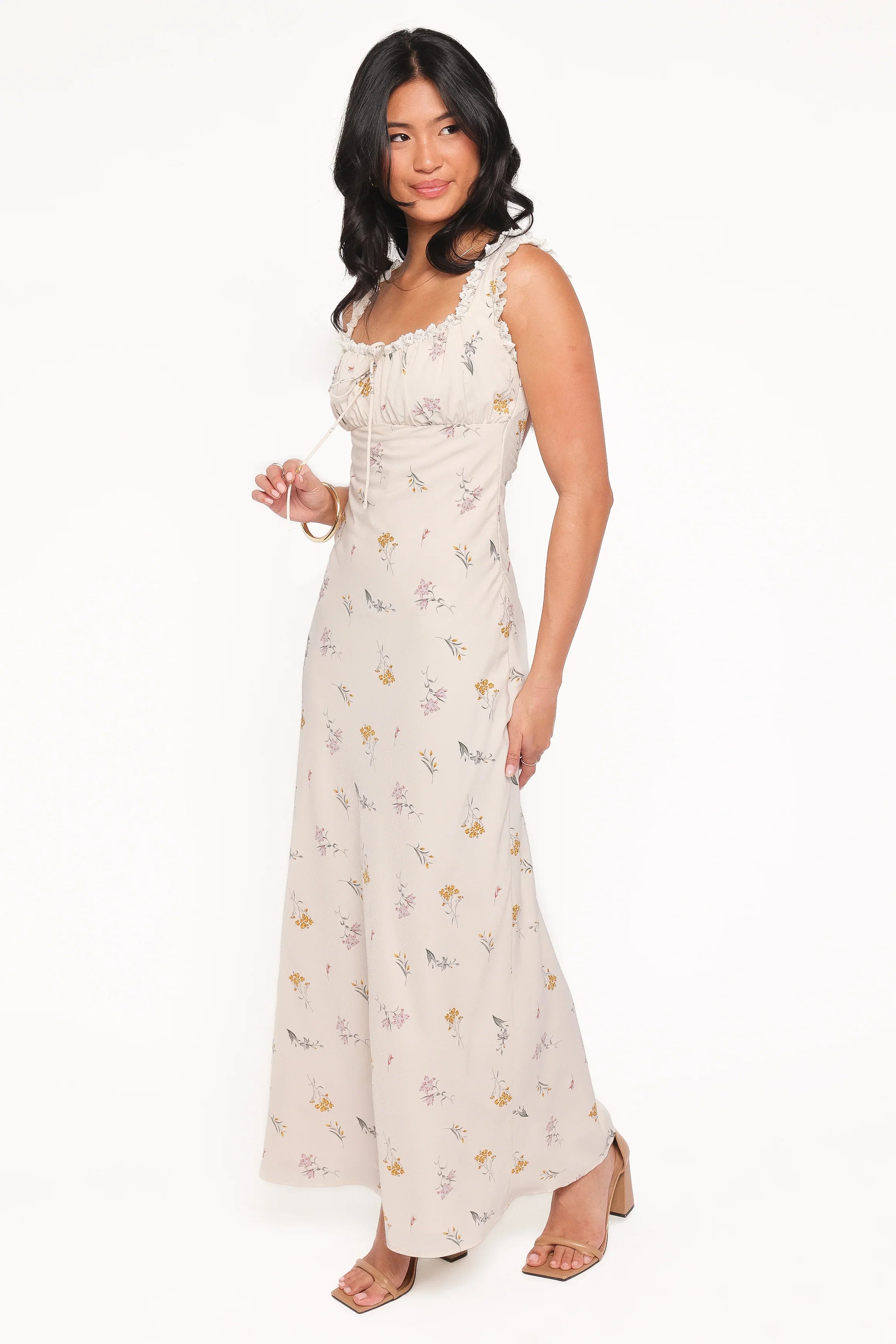 Aiken Midi Dress Floral