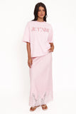 Marly Je TAime Tee Pink Stripe