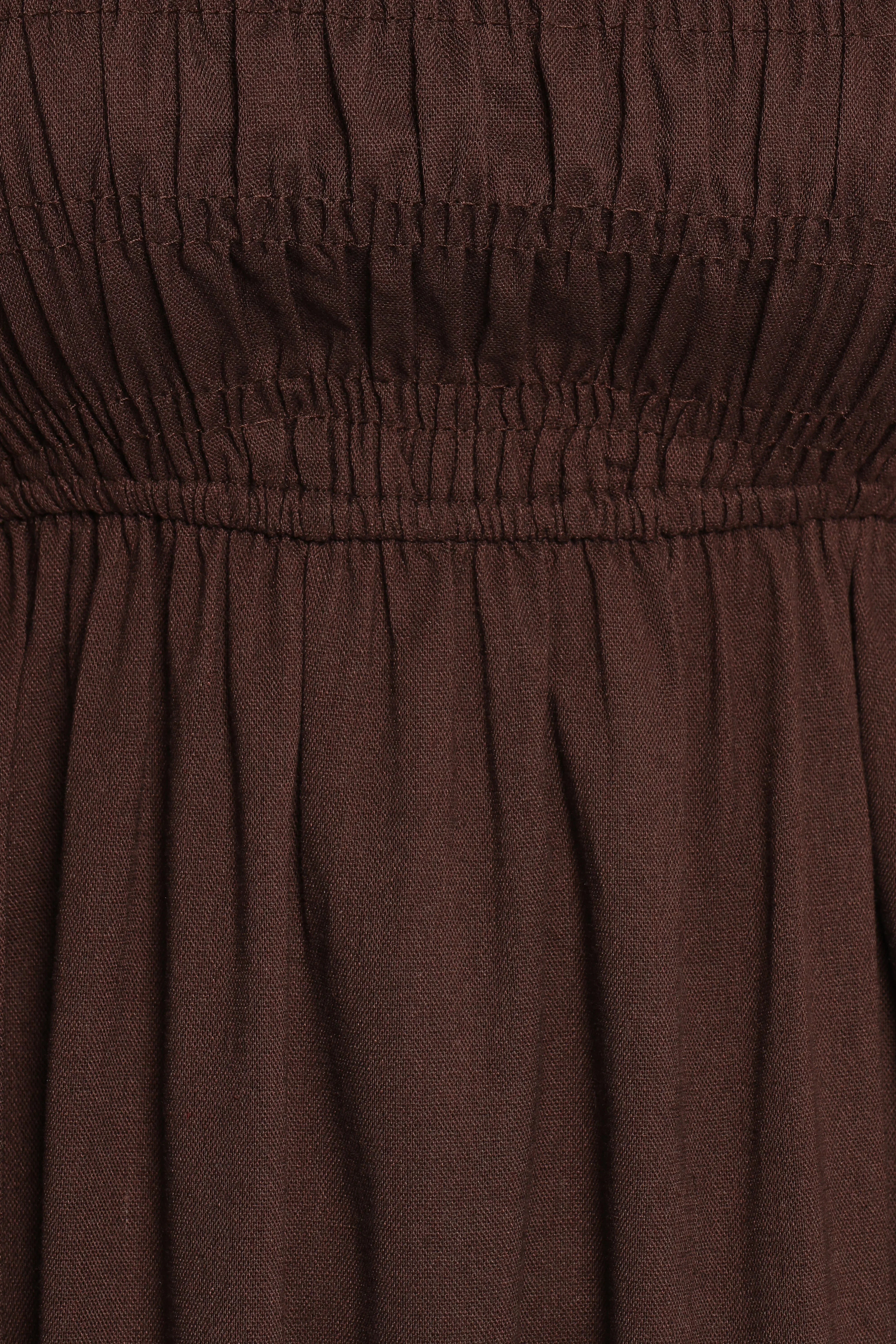 Lanna Maxi Dress Chocolate