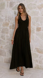 Amira Maxi Dress Black