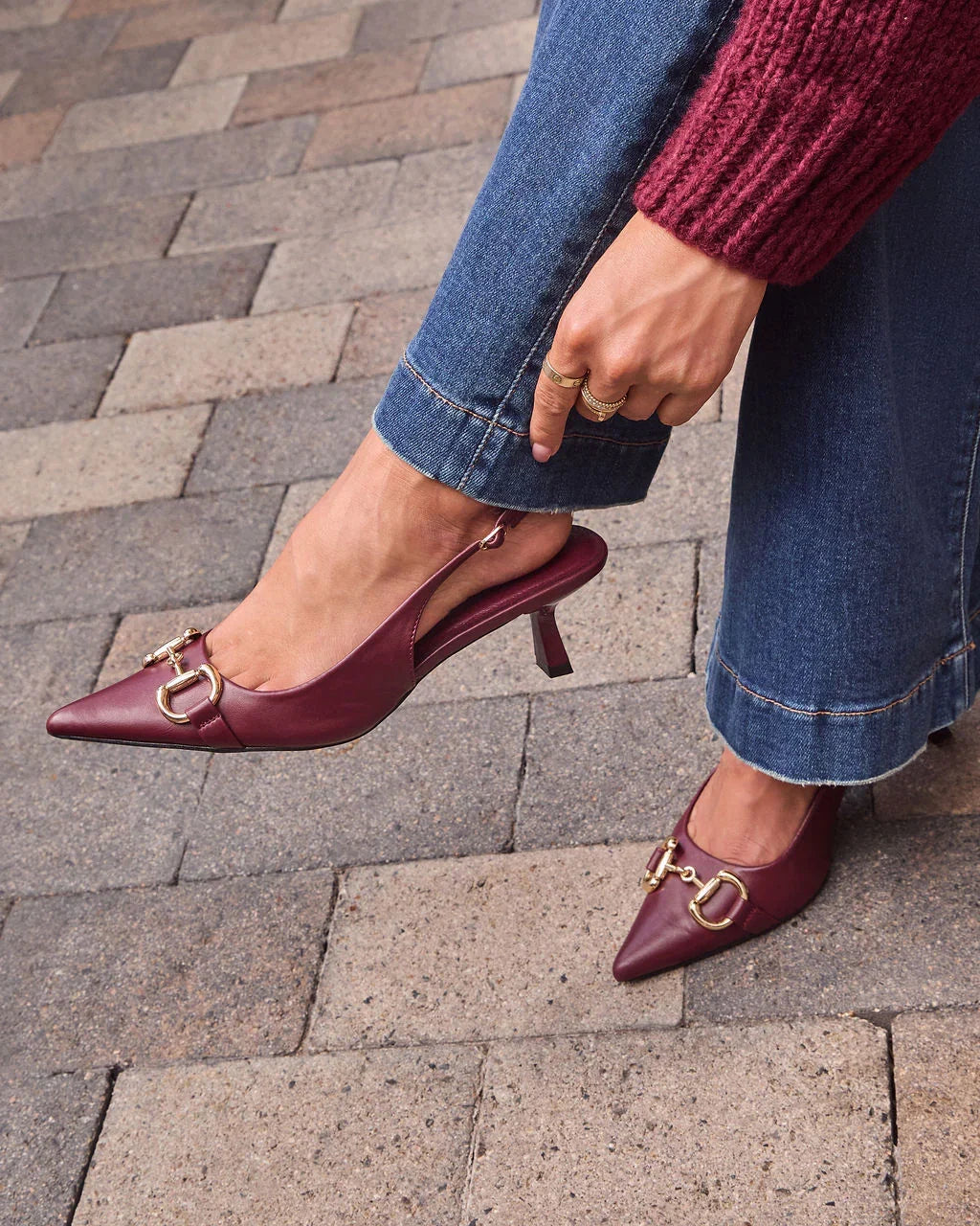 Olivia Slingback Heels