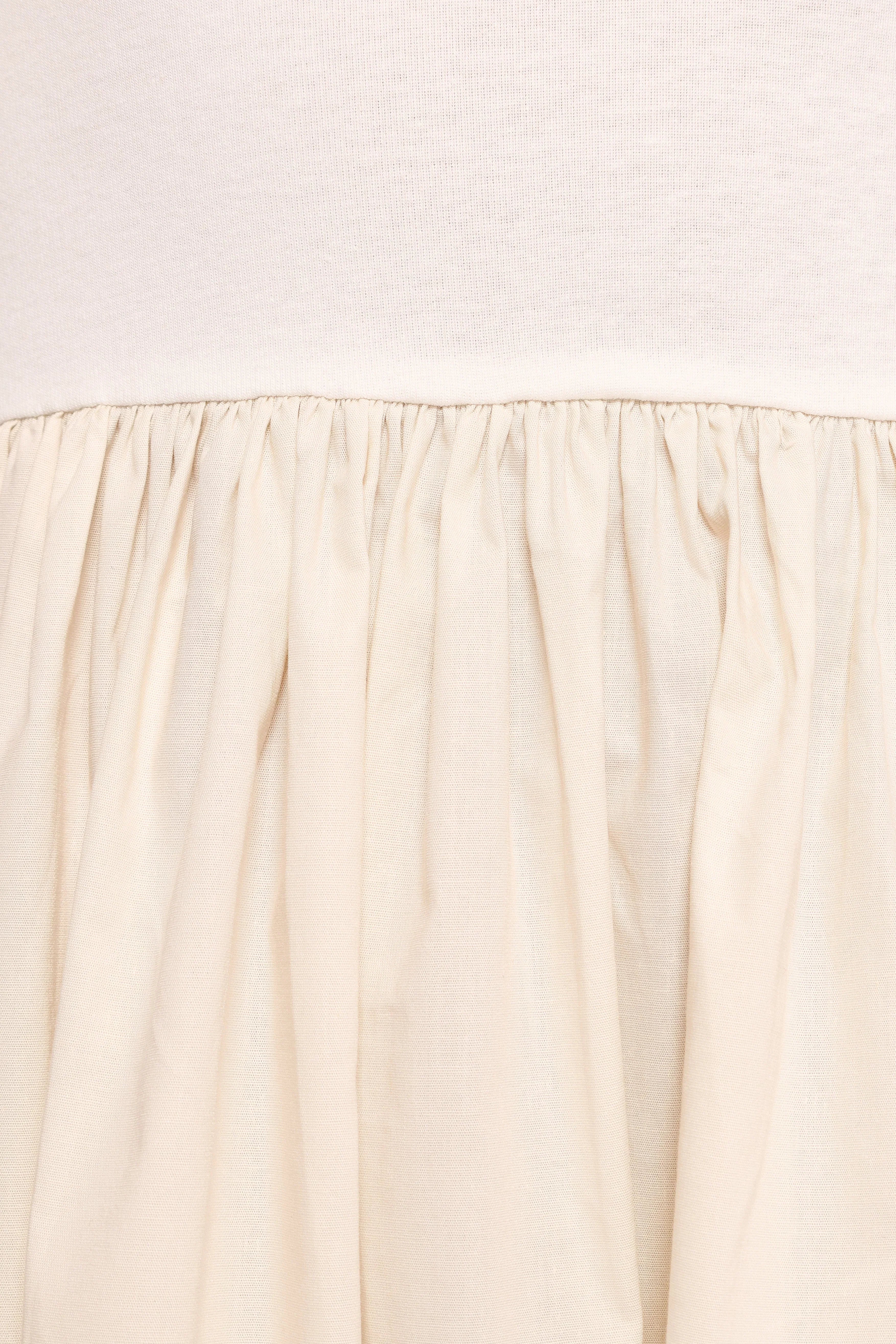 Franki Midi Dress White Cream