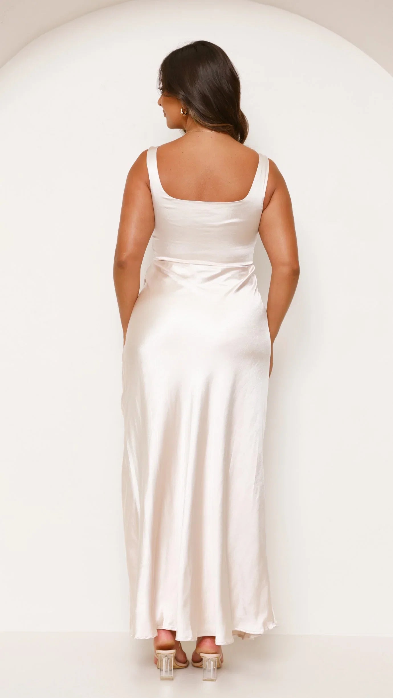 Alaria Maxi Dress Champagne