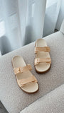 Amylee Slide Cream Raffia
