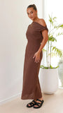 Luci Maxi Dress Brown