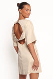 Thorne Mini Dress Beige