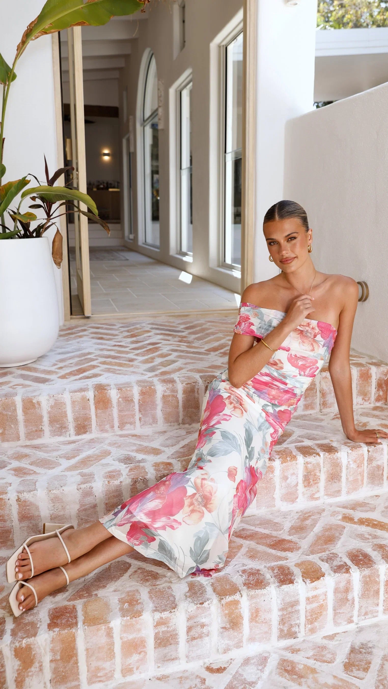 Coda Maxi Dress Spring Floral