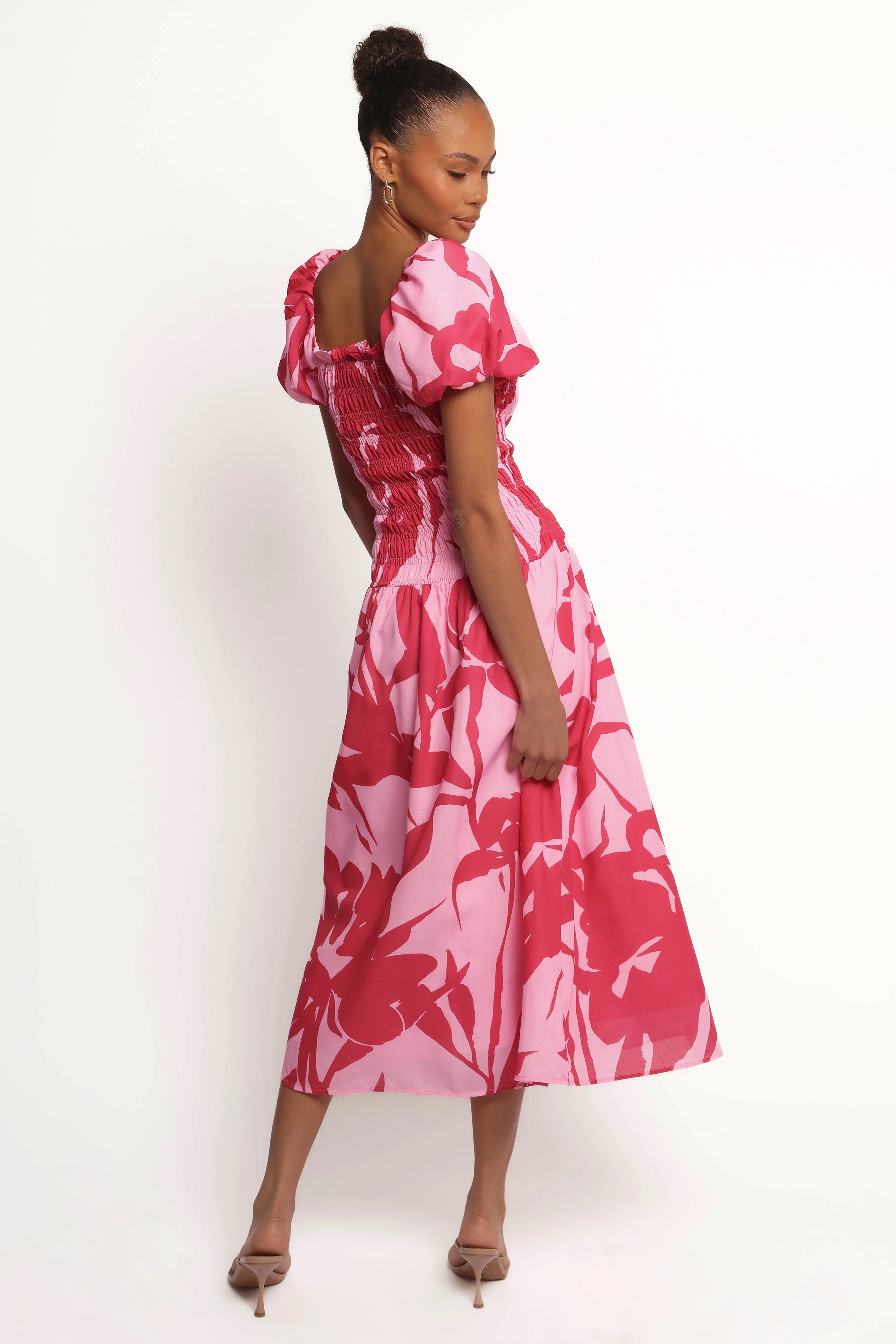 Bradley Maxi Dress Pink Floral