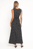 Jackson Maxi Dress Black Floral